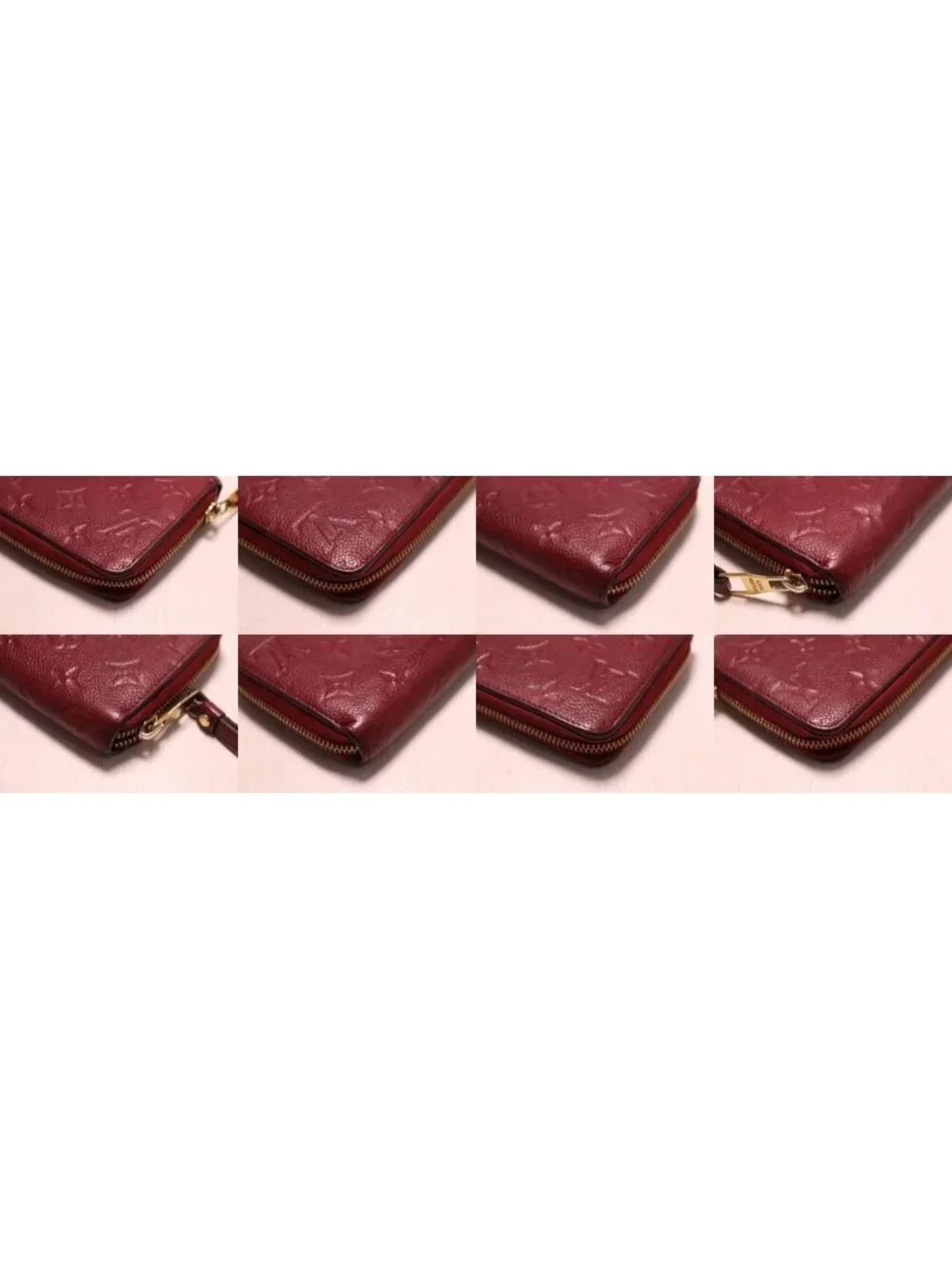 Louis Vuitton Monogram Empreinte Zippy Wallet Zip Around